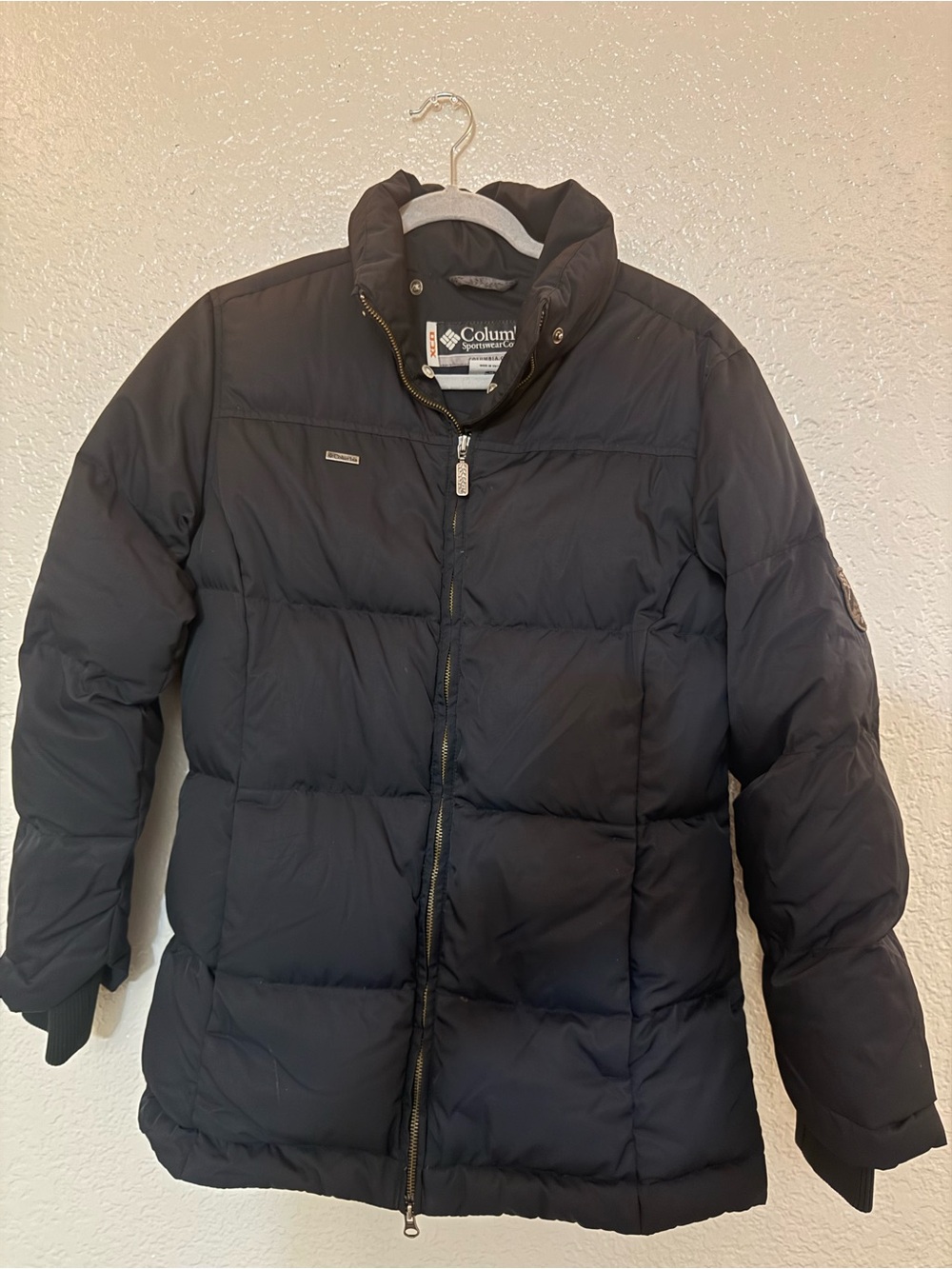 Columbia Women Black Puffer Jacket